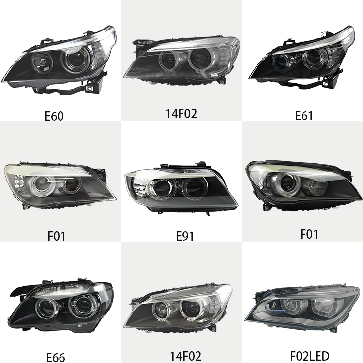 E60 E61 E66 E91 F01 F02 BMW Auto Parts For Headlight