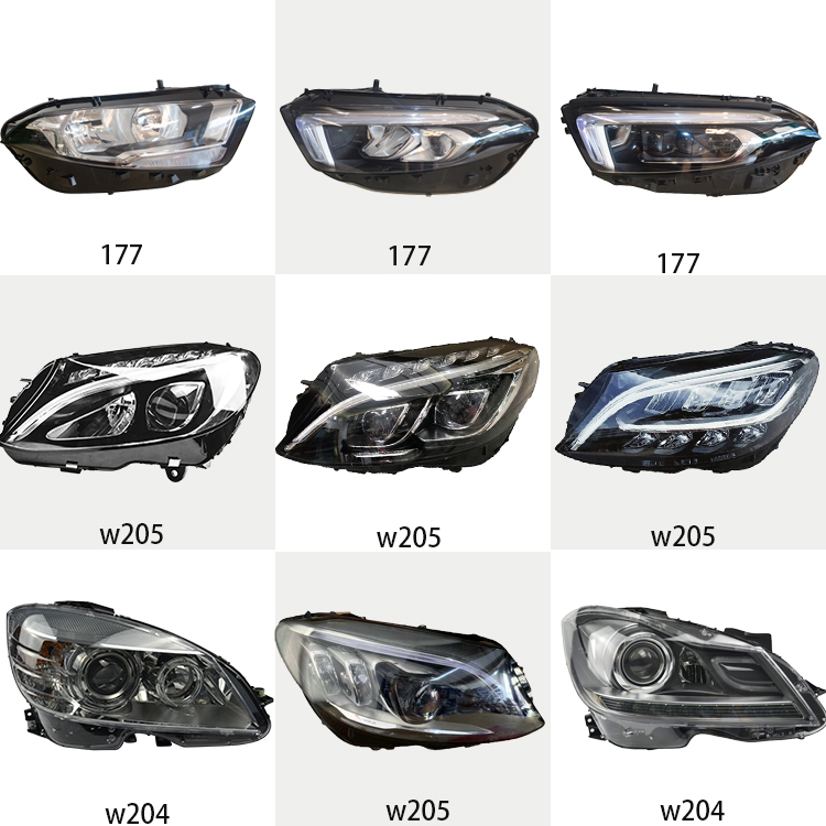 w177 w205 w204 c class s class Mercedes-Benz Car Headlight 