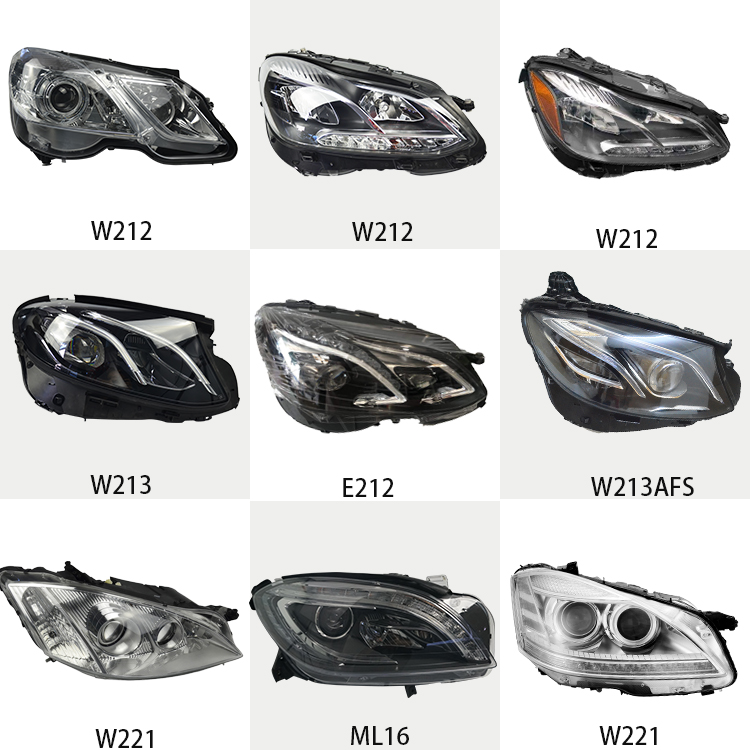 w212 w213 w221 ML166 Mercedes-benz Headlight